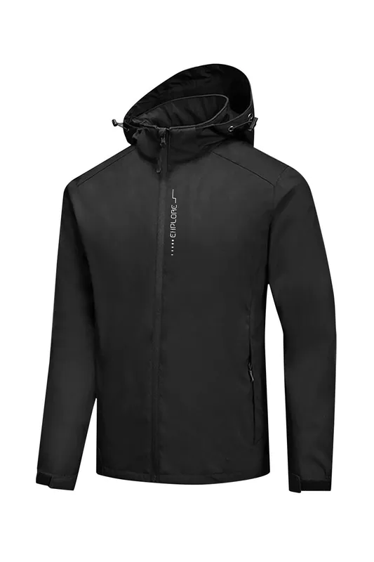 Waterproof Softshell Jacket with Hood - MODISHION