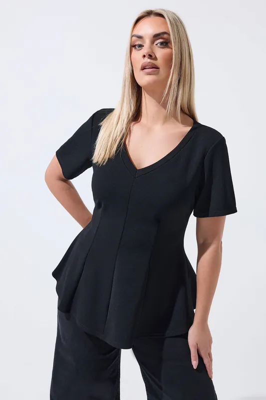 V-Neck Corset Top