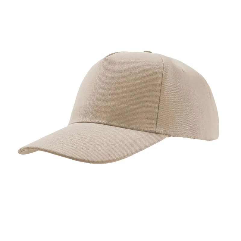 Liberty Five Heavy Brush Cotton 5 Panel Cap - Atlantis