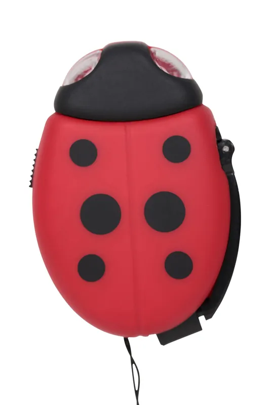 'Ladybird' Built in LED Wrist Strap Battery Free Outdoor Dynamo Torch - Mountain Warehouse