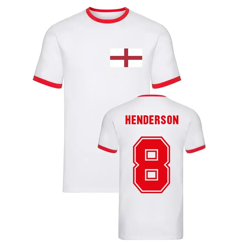 Mens Jordan Henderson Ringer Tee - England
