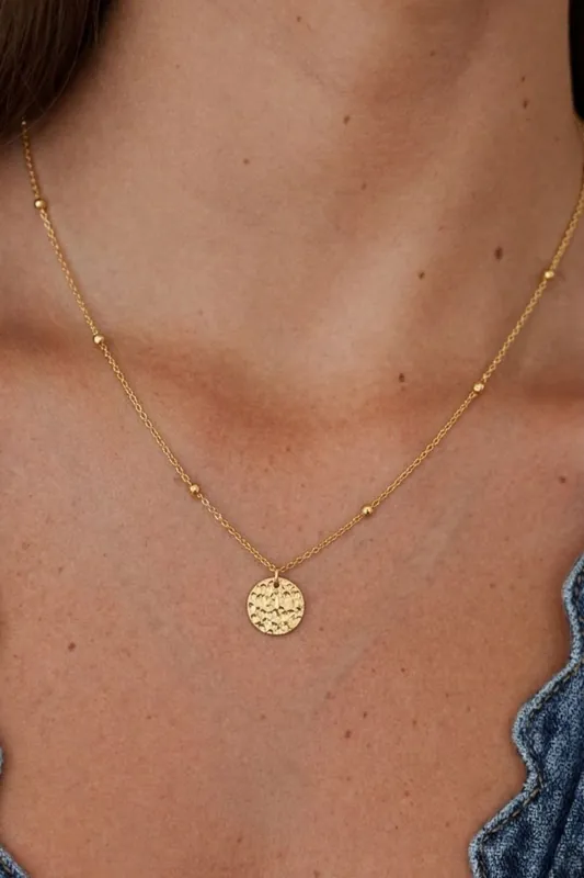 18K Gold Plated Pendant Necklace - Serla