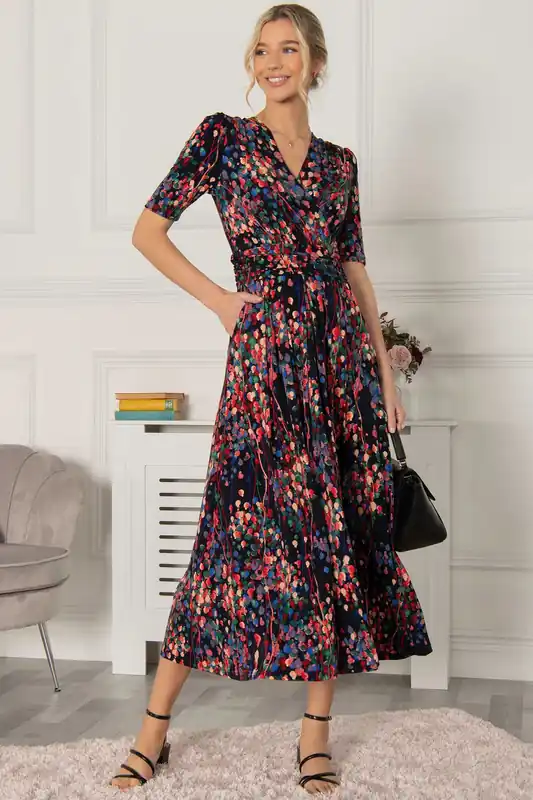 Asuka Jersey Maxi Dress - Jolie Moi