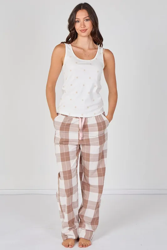 Check Pyjama Set – Soft, Breathable & Comfortable Sleepwear - ELAINA FASHION