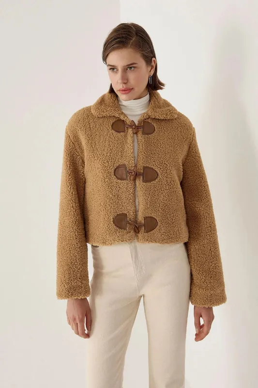 Relaxed Fit Sherpa Jacket - Hiccup