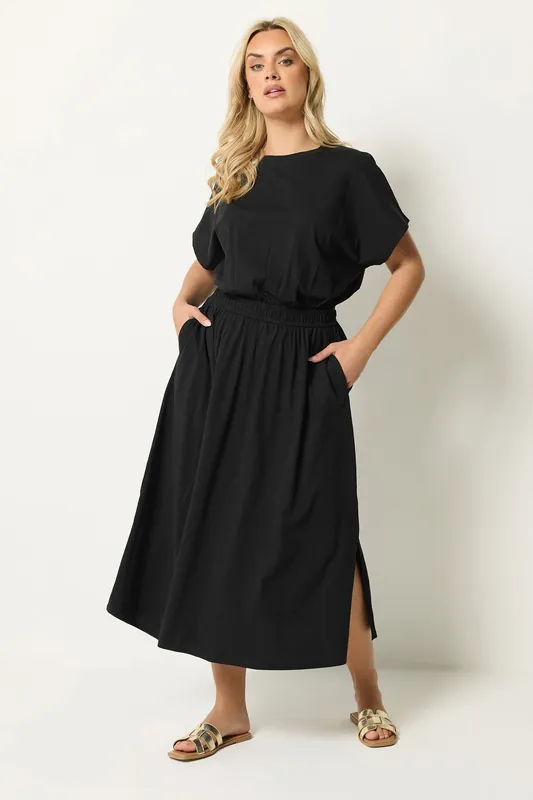 Elasticated Waist Maxi Dress - Yours