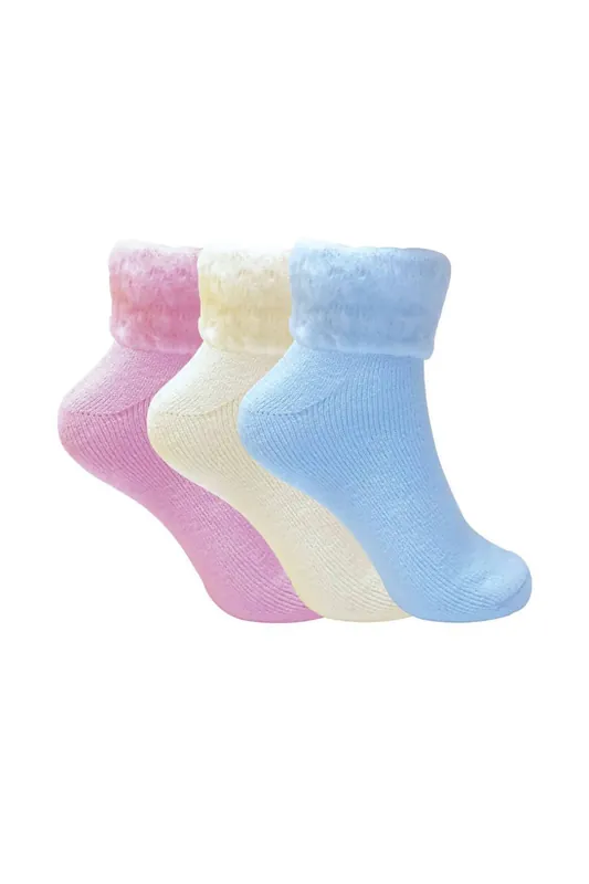 3 Pack Soft Warm Winter Bed Socks - Sock Snob
