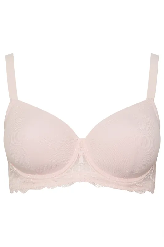 Soft Touch Ribbed Underwired Bra - Yours