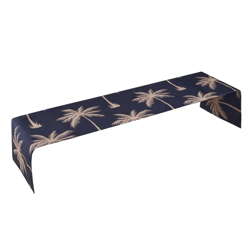 Palm Water Repellant Table Runner - Luxury Living