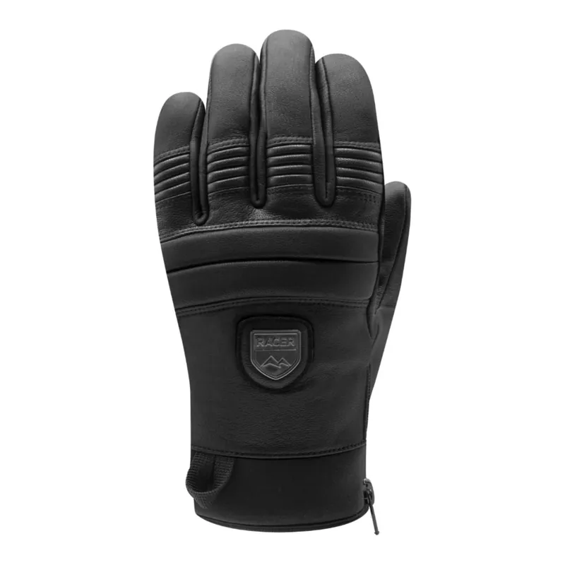 90 Leather 2' Leather Insulated Waterproof Polymax® Ski Gloves - Racer