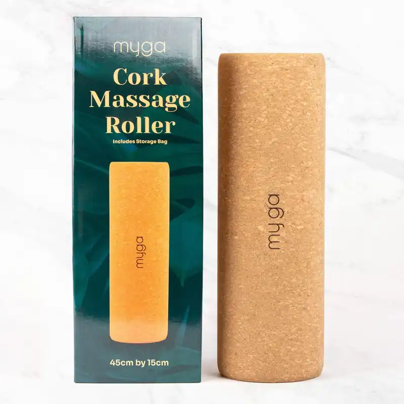 Cork Massage Roller 15 X 45cm - Myga