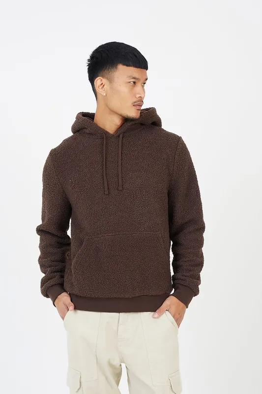 Teddy Fleece Hoodie - Brave Soul