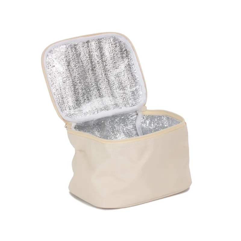 Polyester Cream Cooler Picnic Bag - Red Hamper