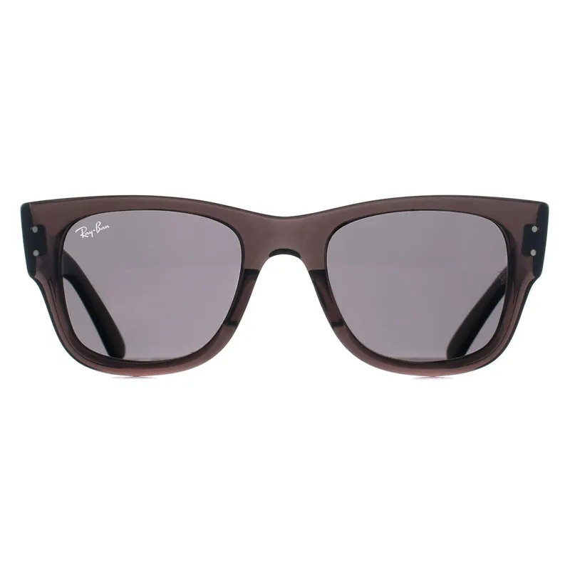 Square Transparent Black Dark Grey RB0840S Mega Wayfarer - Ray-Ban