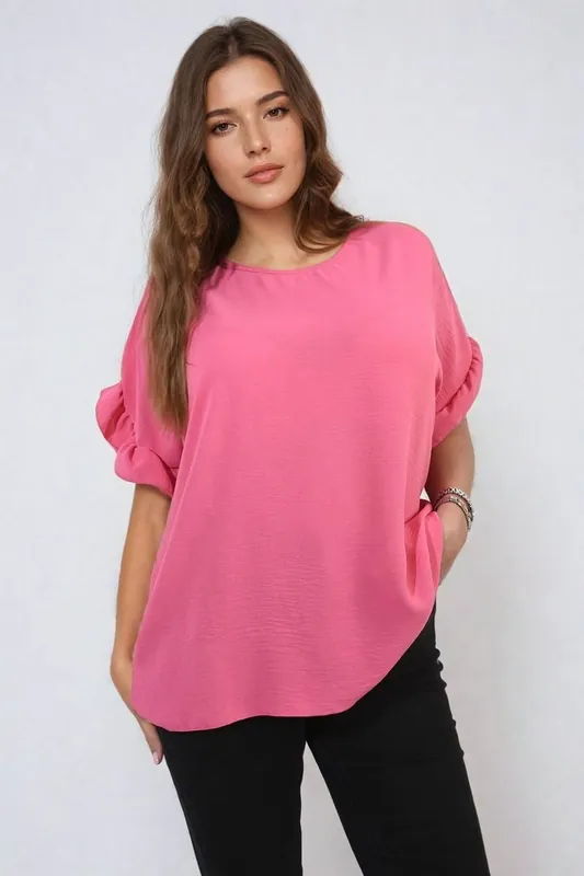 Alexandra Frill Sleeve Top - IKRUSH