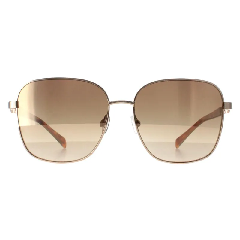 Square Shiny Gold Dark Brown Gradient KM7020 - Karen Millen