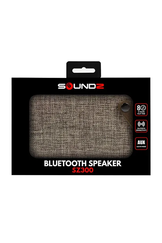 'Fabric Bluetooth' V4.1 Active Portable Speaker - Brown