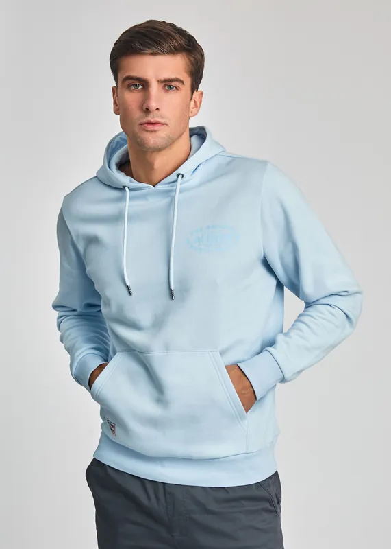 Printed Hoody with Drawcord - Tokyo Laundry