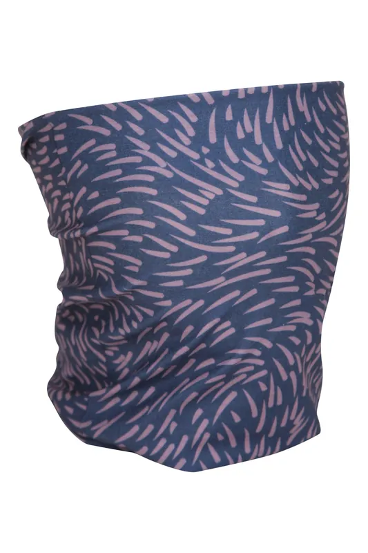 Soft Breathable Quick Dry Wind Resistant Patterned Outdoor Head Tube - Mountain Warehouse