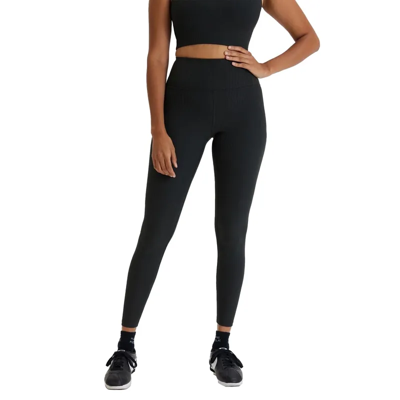 Ribbed High Rise Long Leggings - Girlfriend Collective