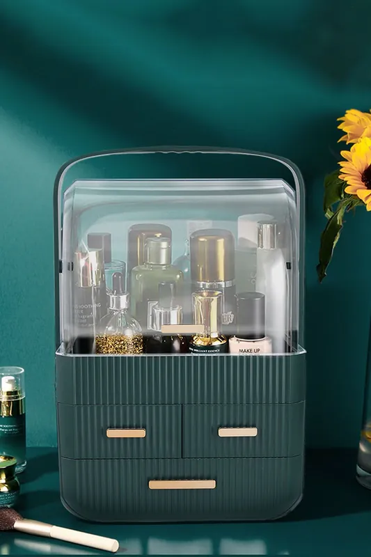 Large Cosmetic Organizer Box Bathroom Bedroom Convenient Storage Box For Home - SHEONLY