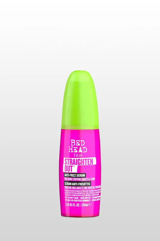 Straighten Out Anti Frizz Serum For Smooth Shiny Hair, 100ml - Tigi