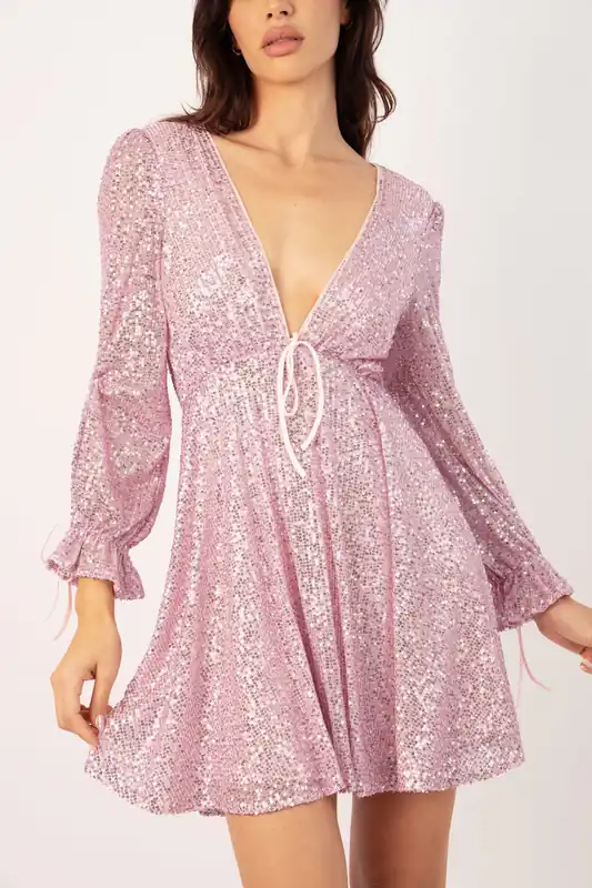 Kima Baby Doll Dress - Jaded Rose
