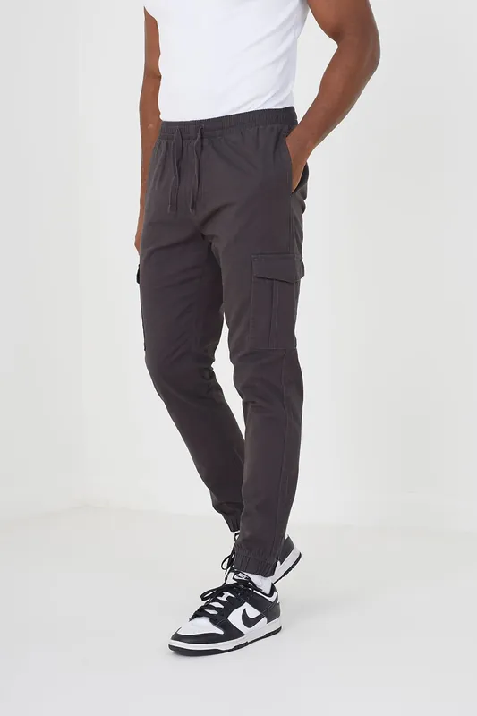 Cotton Twill Cargo Trousers - Brave Soul
