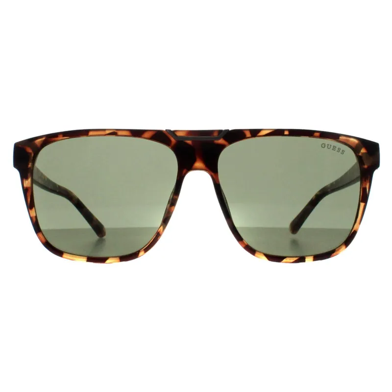 Square Blonde Havana Green GU00056 - Guess