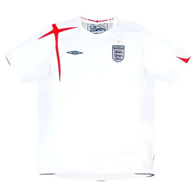 Preloved Mens 2005 07 Home Shirt XL Mint - England