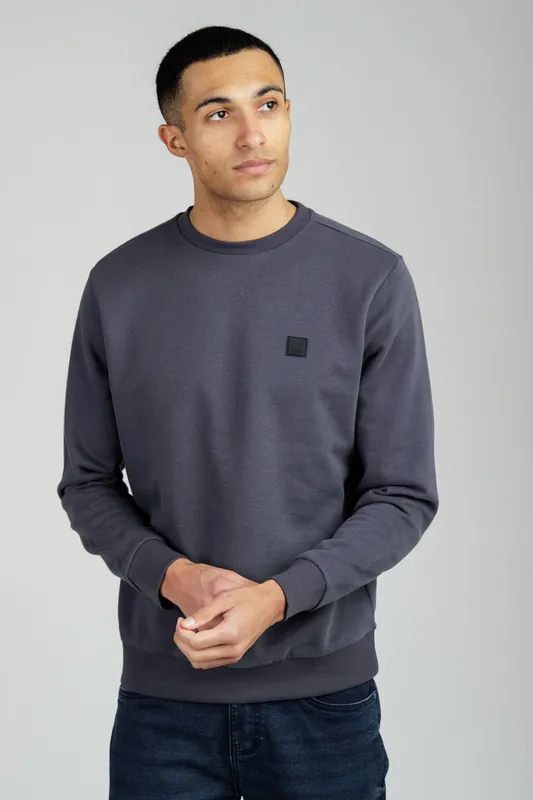 Essential Brushed Fleece Crew Sweatshirt - Tokyo Laundry