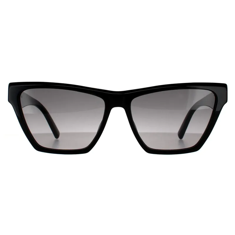 Cat Eye Black Grey Gradient Sunglasses - Saint Laurent