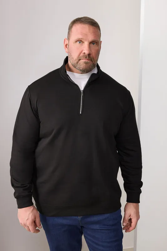 Quarter Zip Sweatshirt - BadRhino