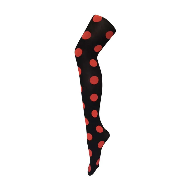 1 Pack Coloured 80 Denier Opaque Patterned Soft Tights - Sock Snob