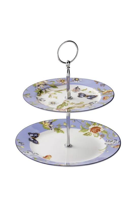 'Cottage Garden' Two-Tiered Cake Server