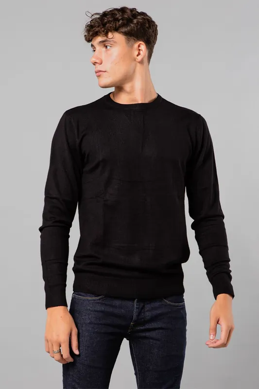 Crew Neck Long Sleeve Knitted Jumper - French Connection