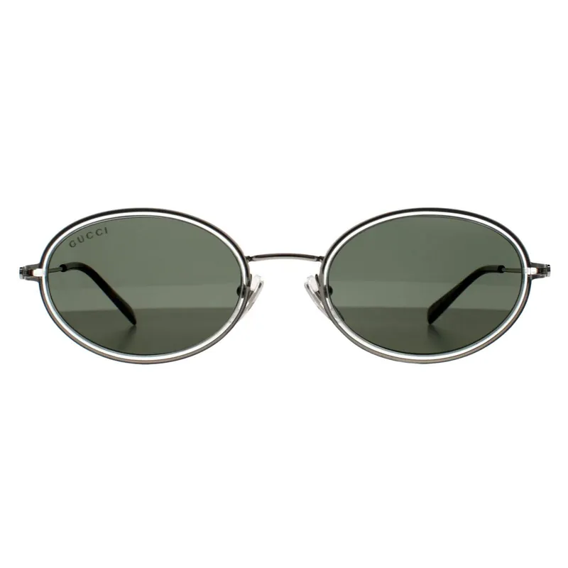 Oval Silver Grey GG1980S - Gucci
