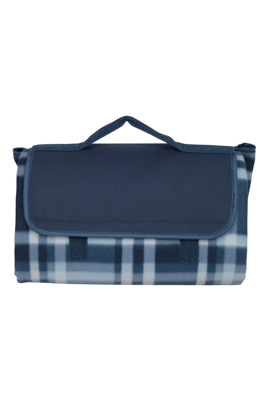 Waterproof Lightweight Patterned Soft Outdoor Fleece Picnic Mat - Mountain Warehouse