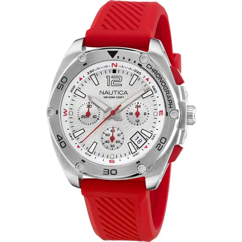 NAPTCF205 Tin Can Bay 44mm Quartz Watch - Nautica