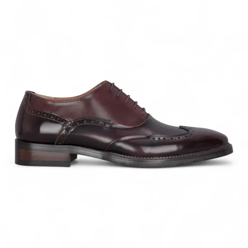 Justin Reess Patent Leather Brogue Formal Shoes - Harry