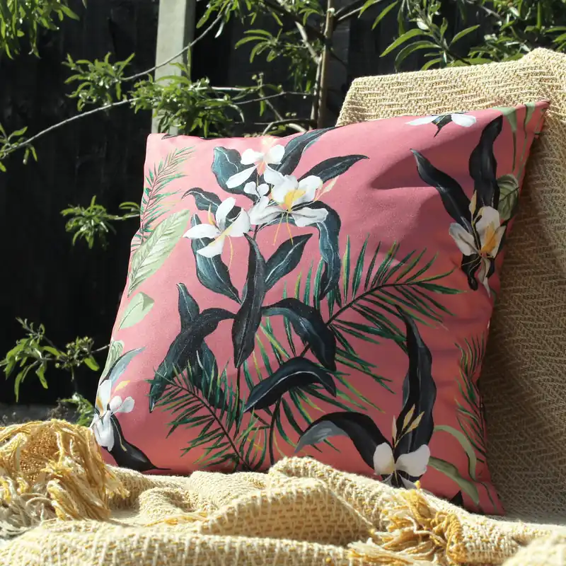 Honolulu Tropical Water & UV Resistant Outdoor Cushion - Furn