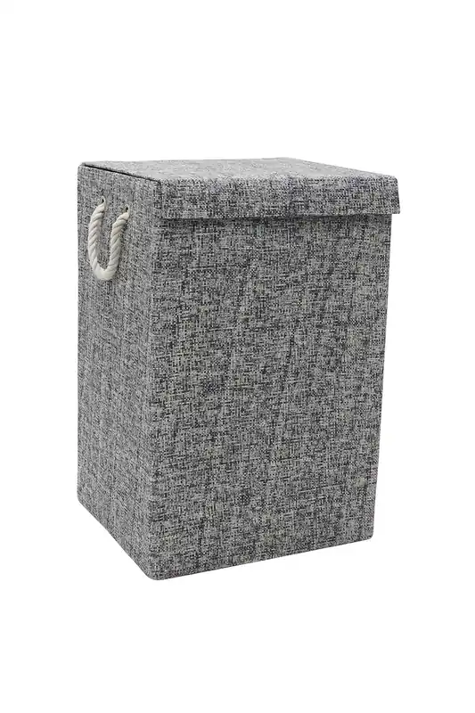 Urban Rectangle Paper Laundry Basket - JVL