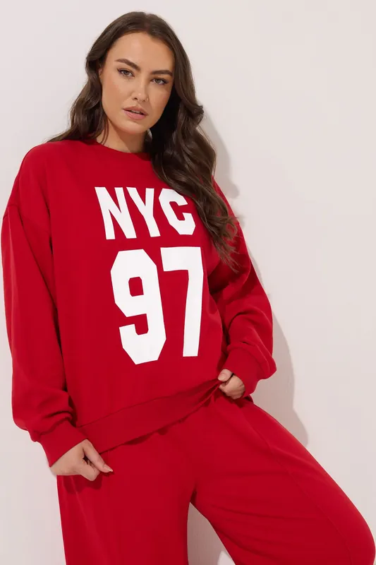 NYC 97' Slogan Sweatshirt - Yours