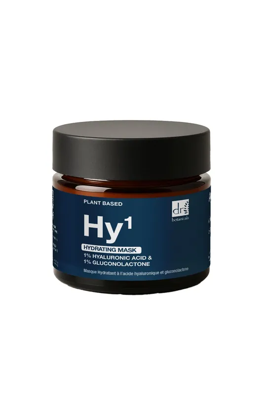 Hydrating Anti-Ageing Mask 1% Hyaluronic Acid & 1% Gluconolactone 60ml for Hydration and Moisturising