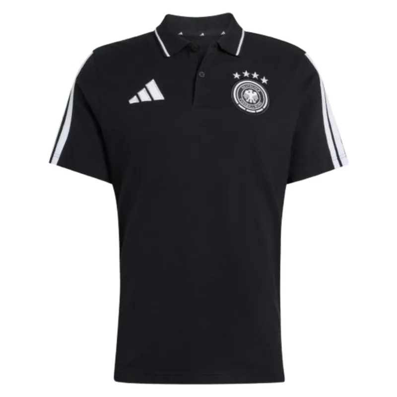Mens 2026 2027 DNA Polo Shirt Black - Germany