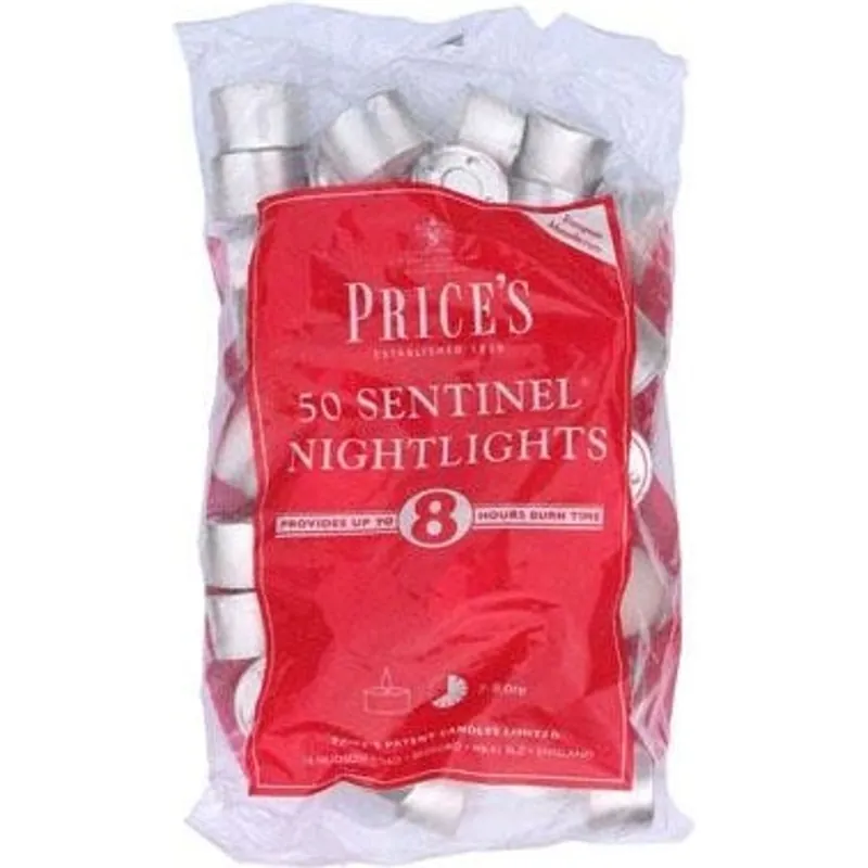 Sentinel Nightlights (Pack of 50) - Prices Candles