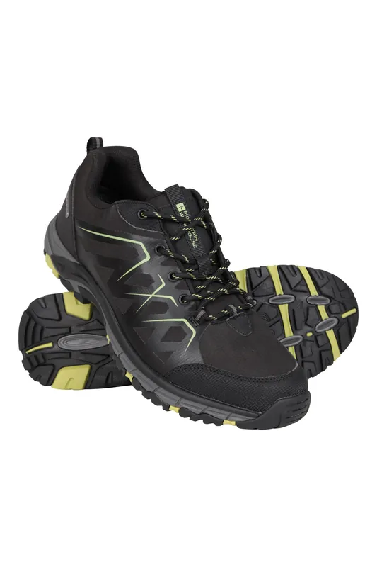 Inca' Waterproof Mesh Lined Durable Ripstop Upper Hiking Shoes - Mountain Warehouse