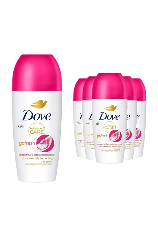 Advanced Care Go Fresh Women's 'Roll On' with 72H Protection 50ml, 6pk - Dove