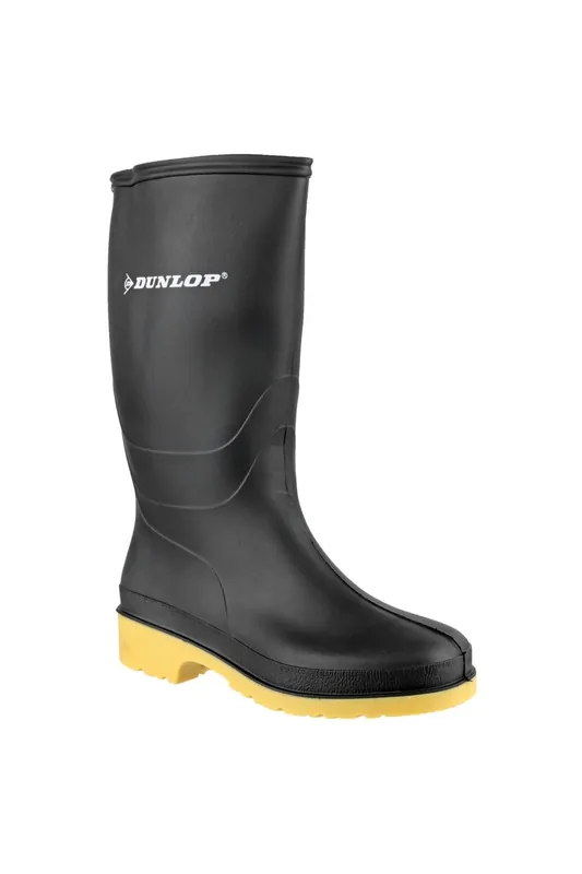 Dulls' Plain PVC Wellingtons - Dunlop