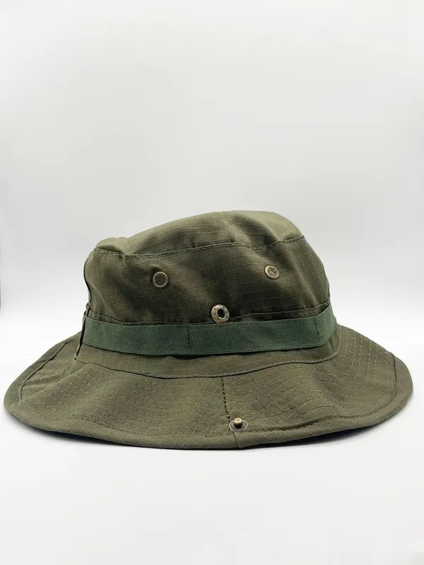Safari Hat with Drawstring in Khaki - SVNX
